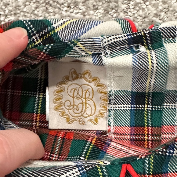 The Beaufort Bonnet Company Plaid Dress with Red Band - Picture 3 of 5